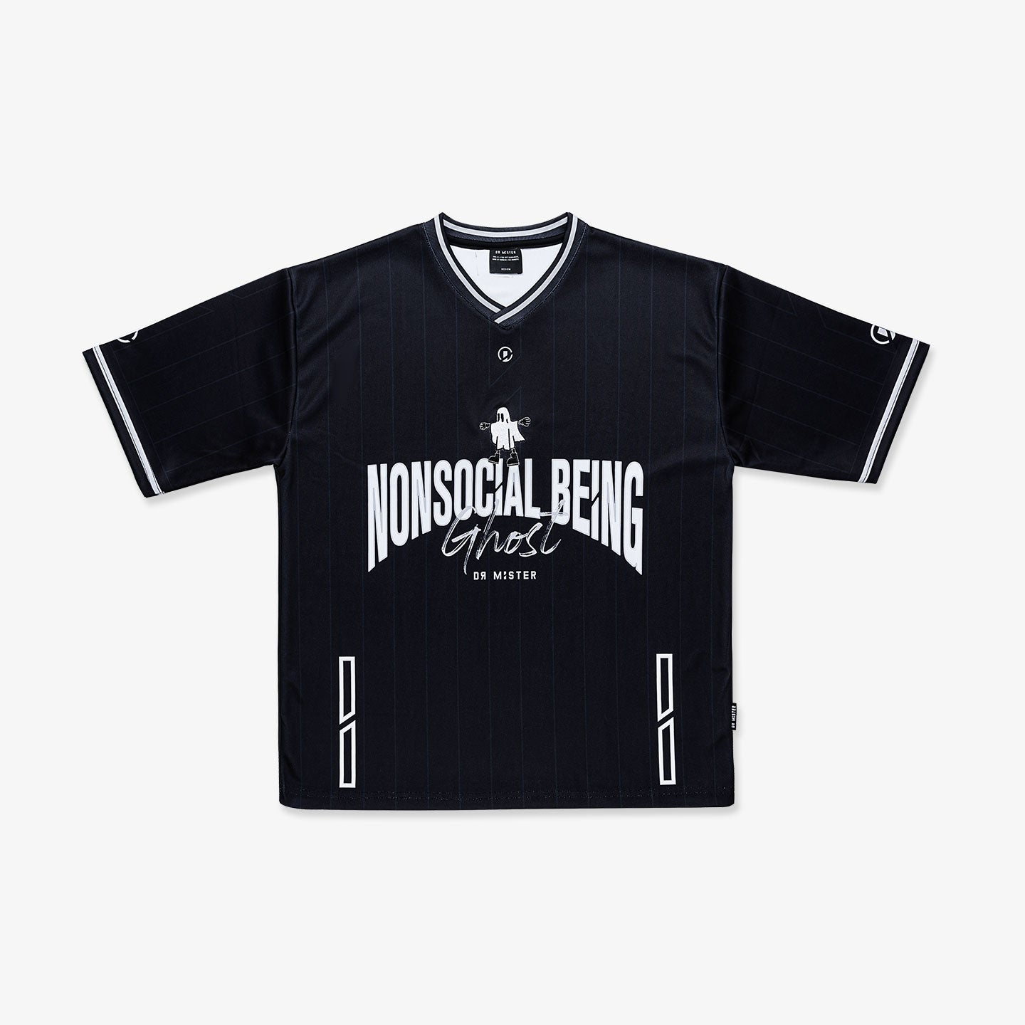 Ghosting Home Oversized Jersey - Black