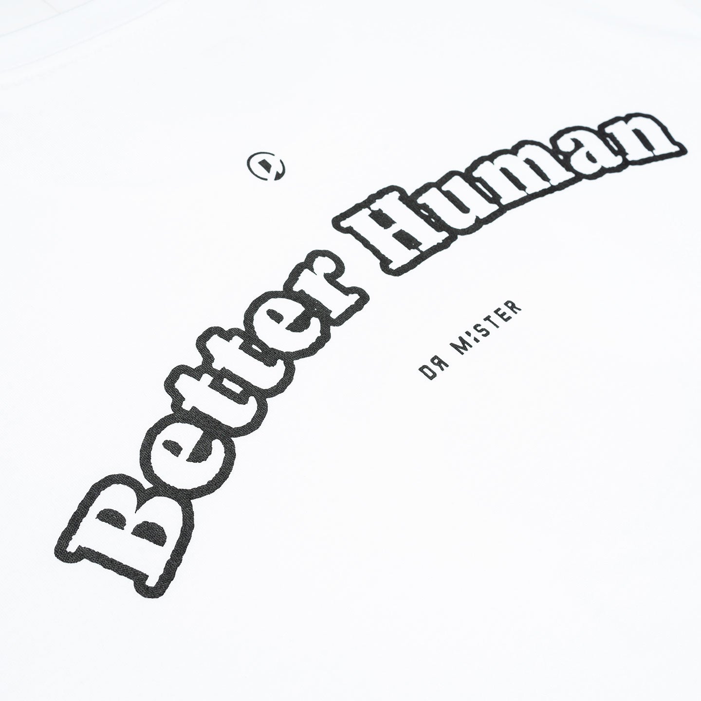 Patched Heart Tee - White