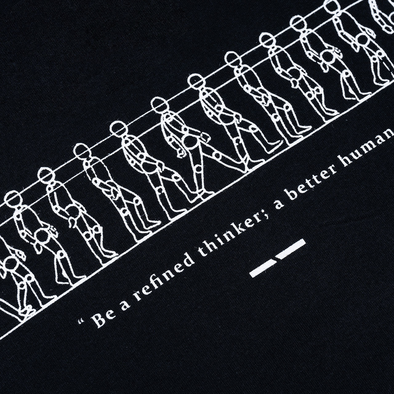 Walking Cycle Tee- Black