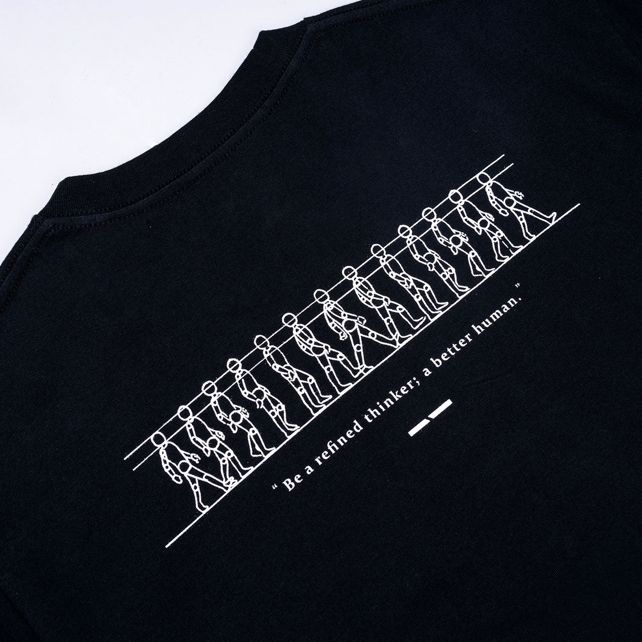 Walking Cycle Tee- Black