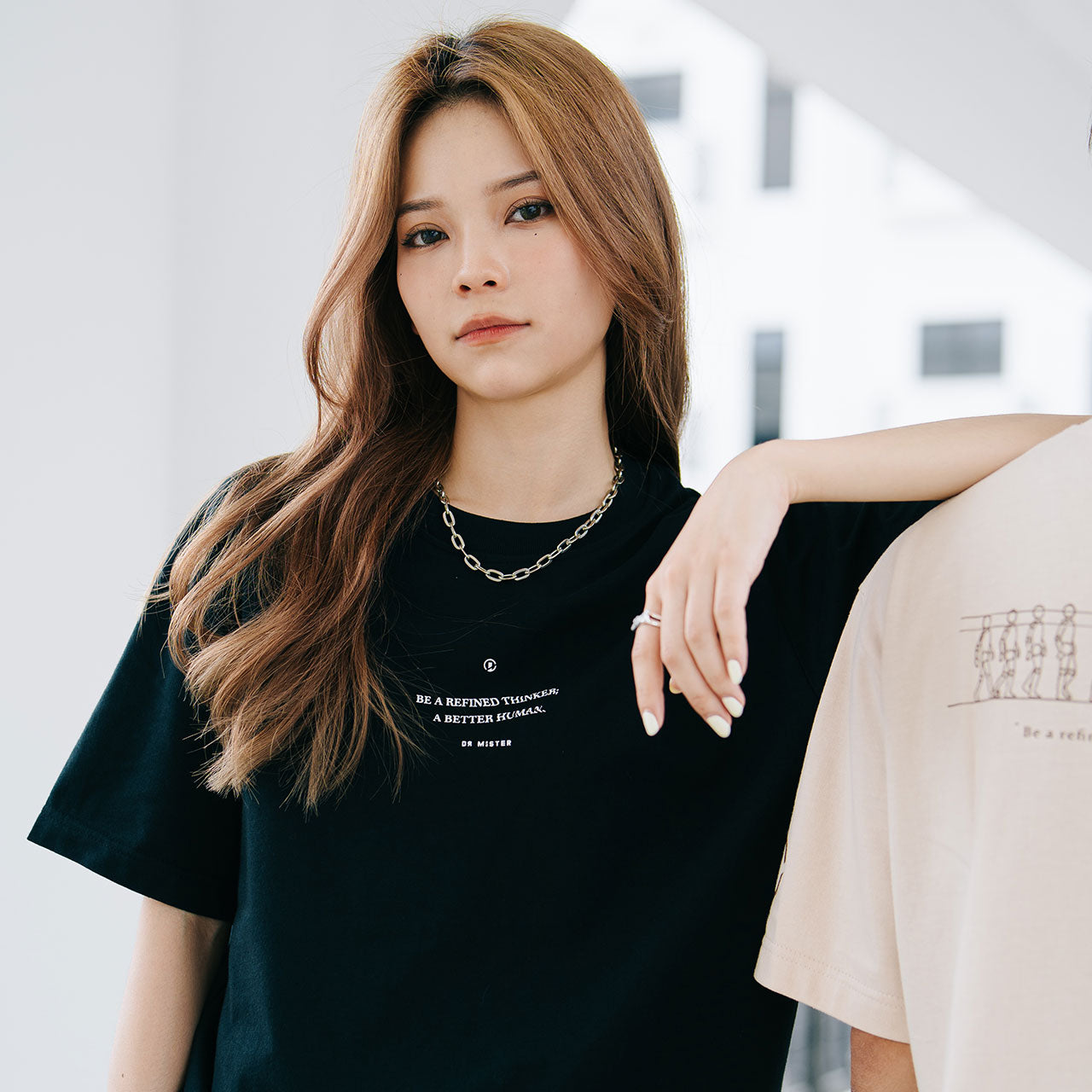 Walking Cycle Tee- Black