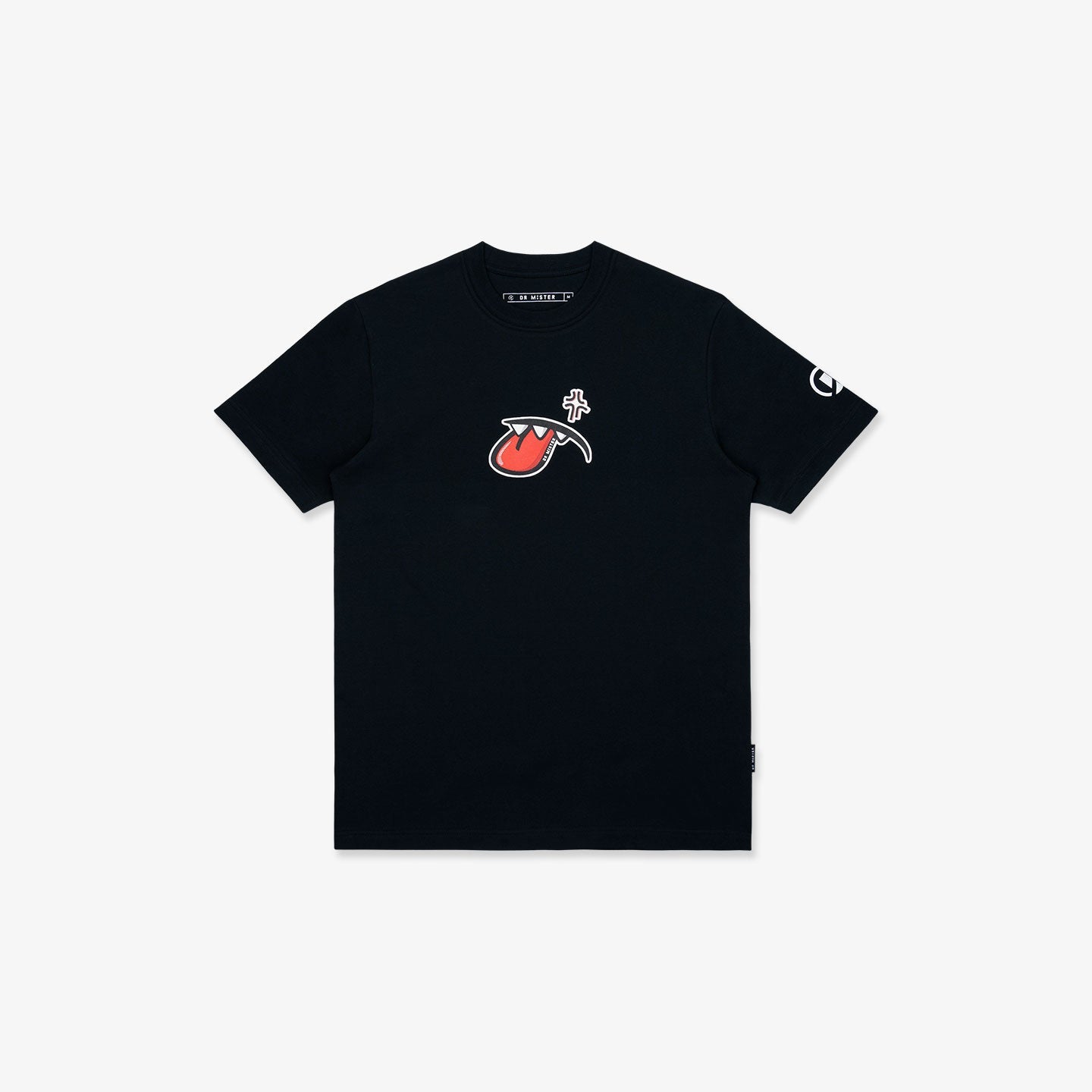 Rolling Tongue Tee - Black