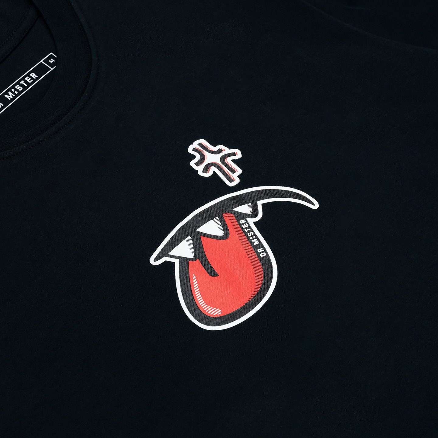 Rolling Tongue Tee - Black