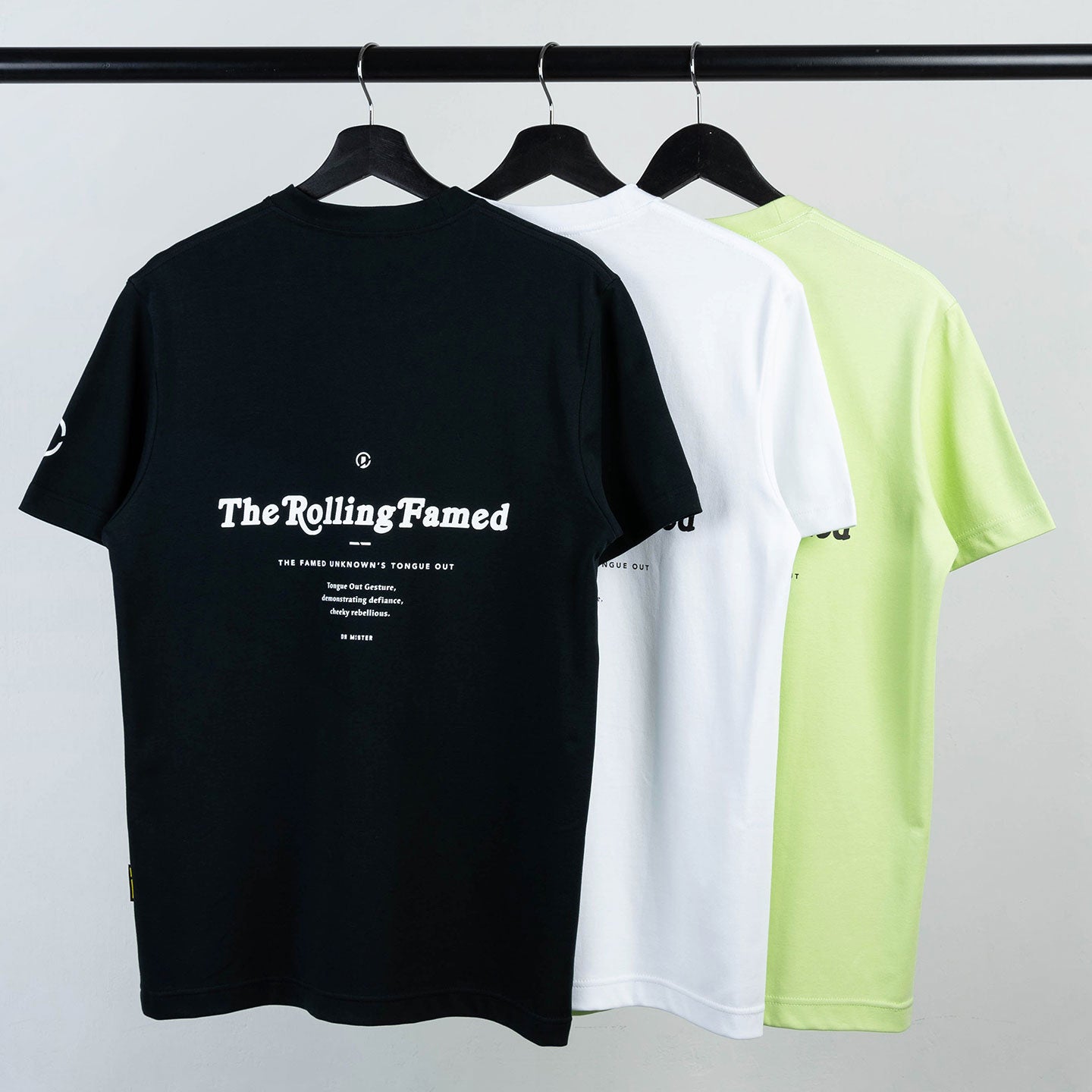 Rolling Tongue Tee - Black