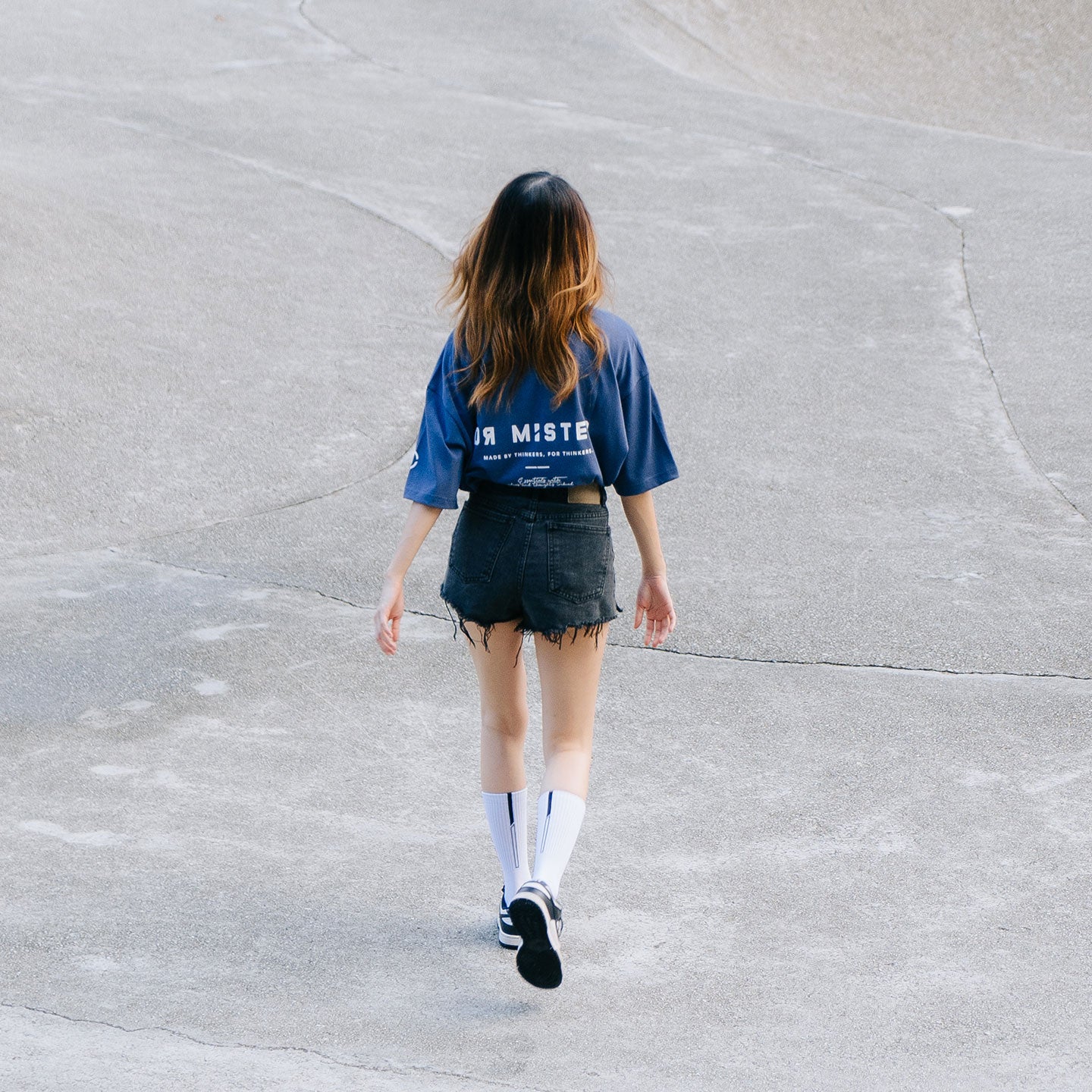 Statement II Broad Tee - Dust Blue