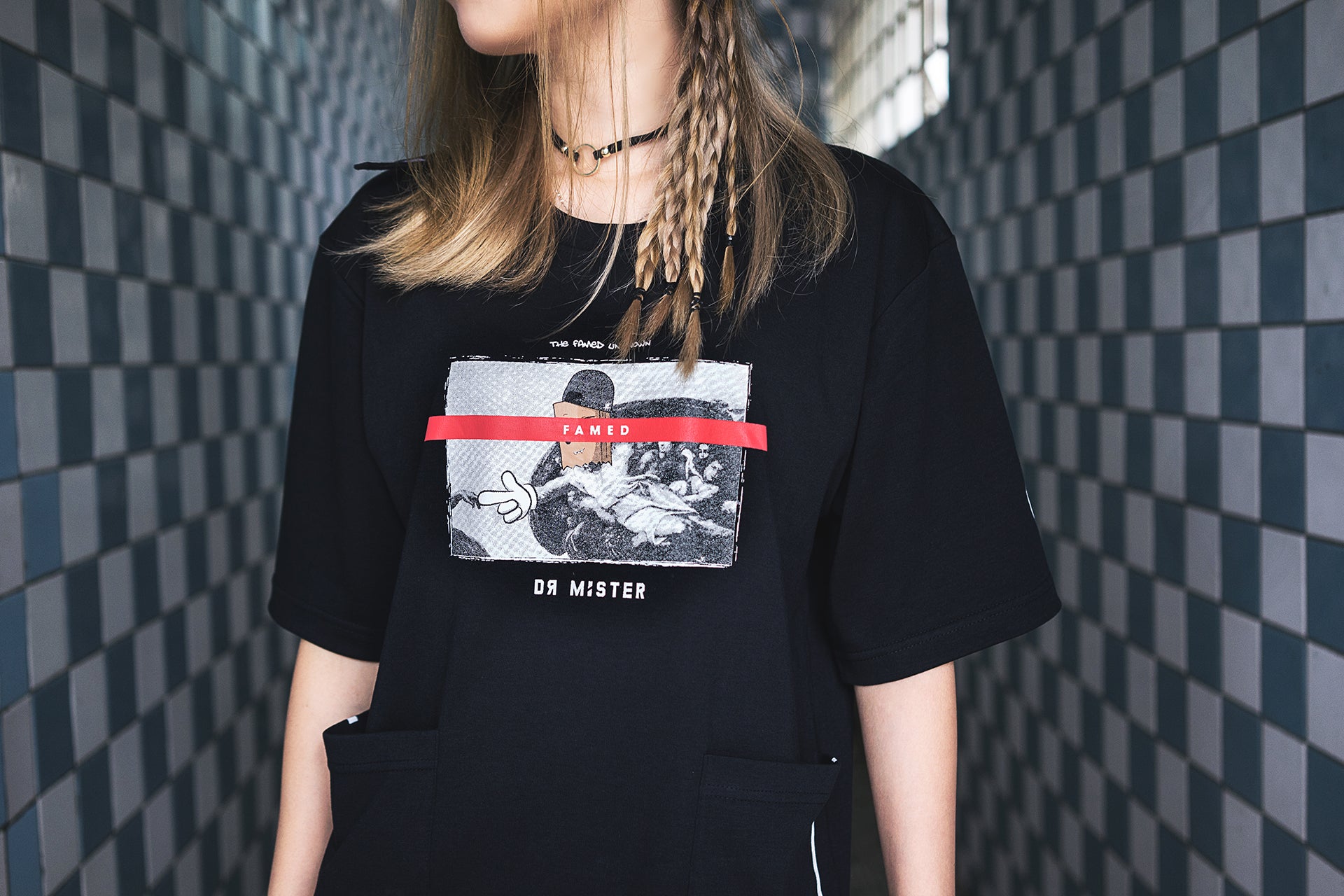 “The Famed Unknown” Oversized Pocket T-shirt is now available !