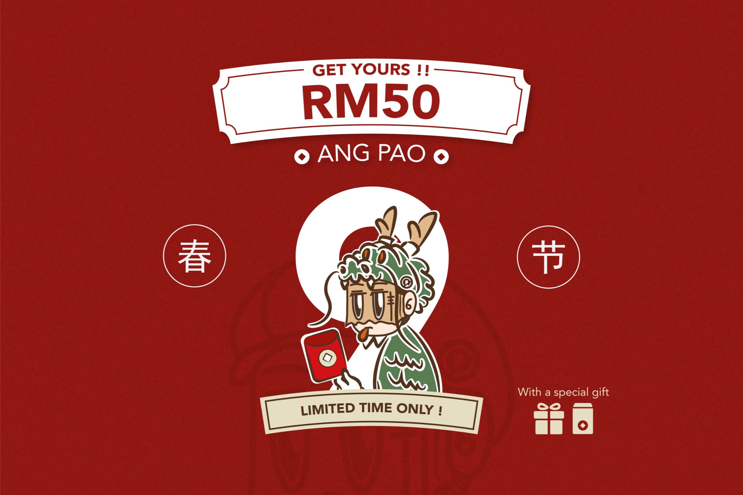 24 - Daily Dose of Luck! Catch the RM50 AngPow!