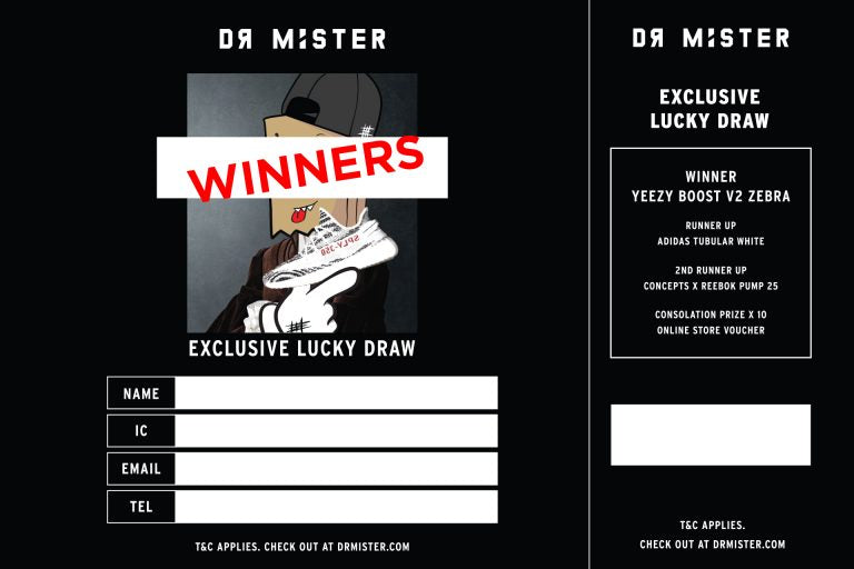 Dr Mister Exclusive Lucky Draw Winners!!!