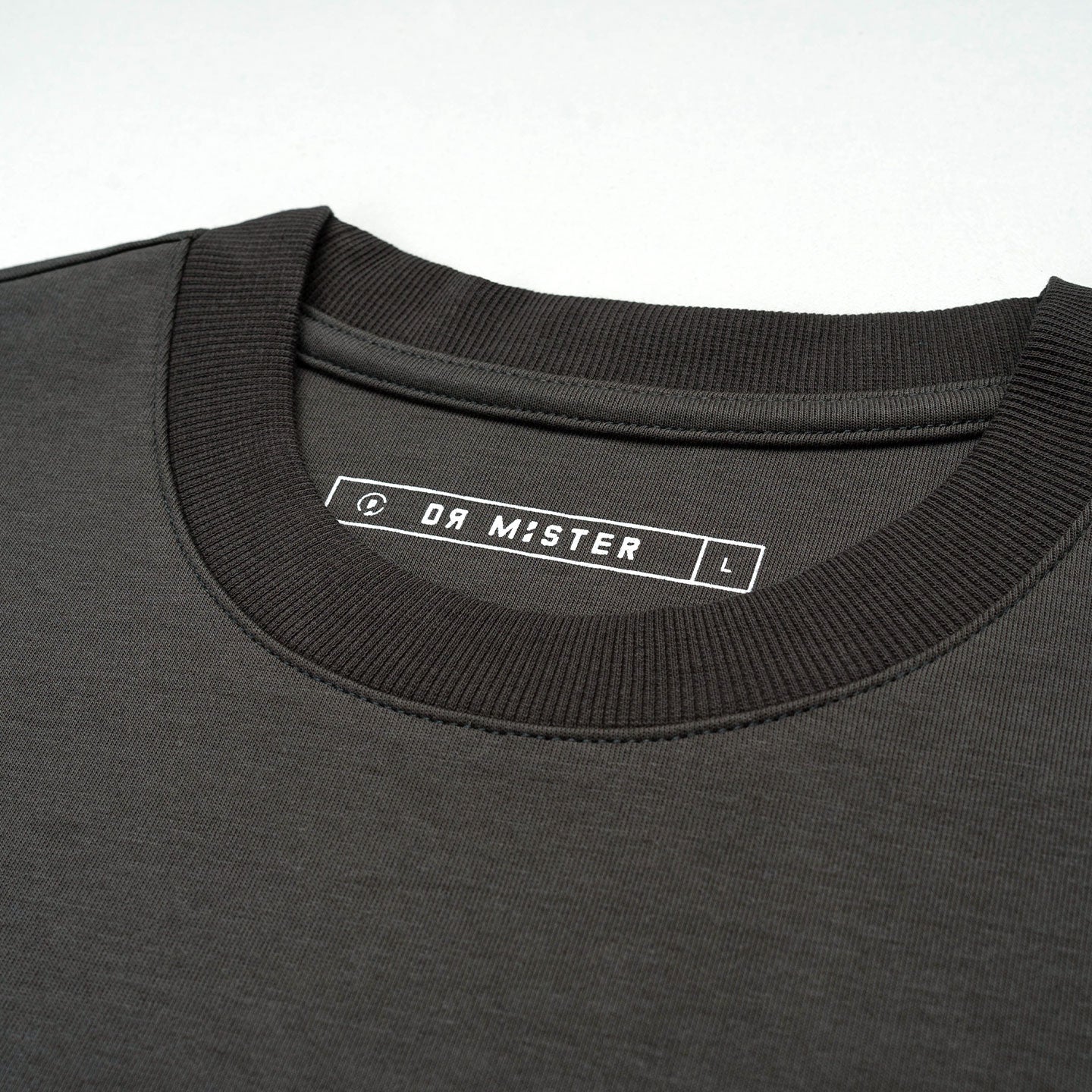 Abbey Road Broad Tee - Charcoal Grey