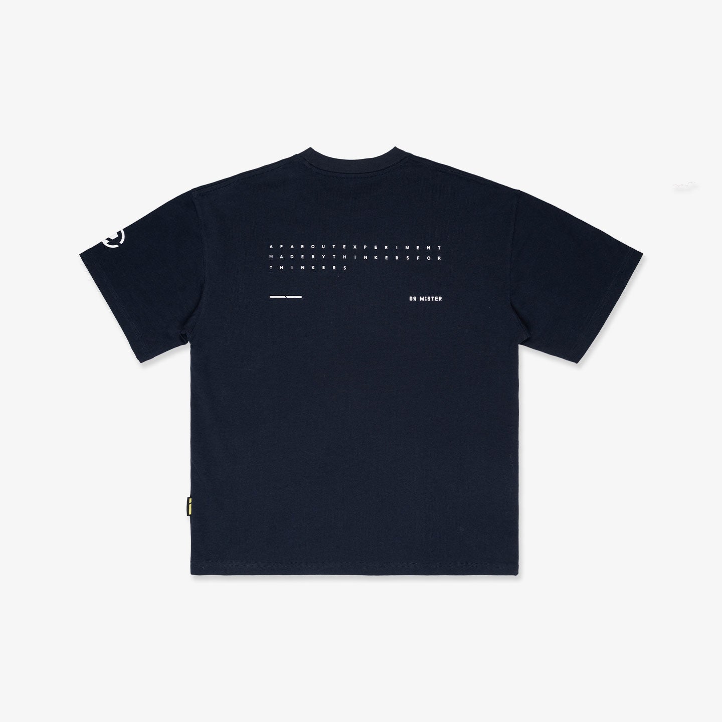 Blue Print Tee - Navy Blue