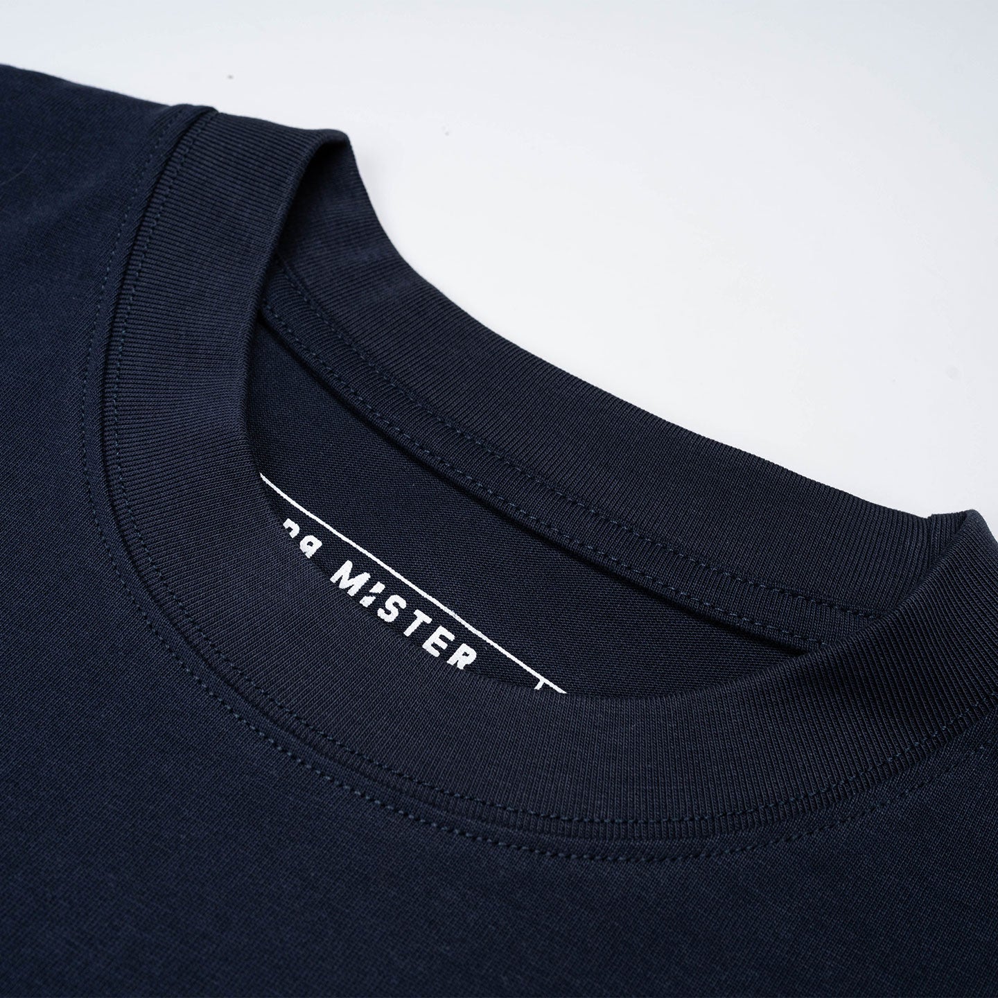 Blue Print Tee - Navy Blue