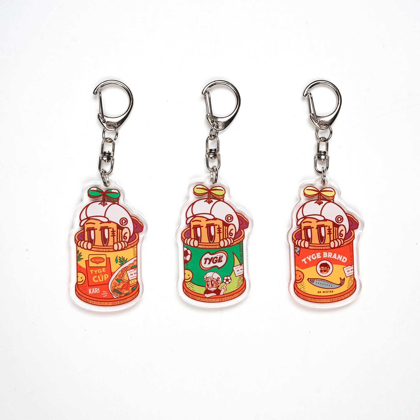 Tyge In A Can Keychain Blind Pack