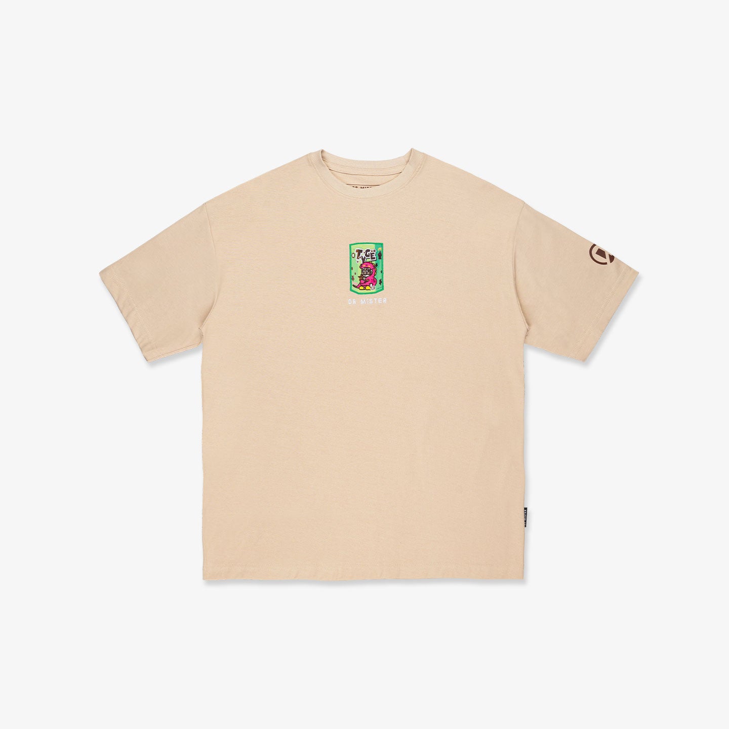 Chocobi Broad Tee - Bone Beige