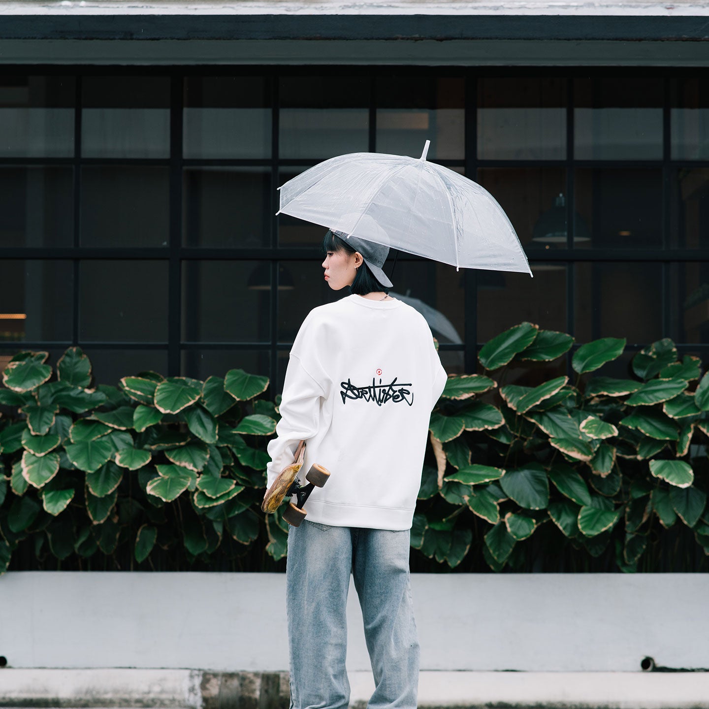 Classic Signature Sweatshirt - White