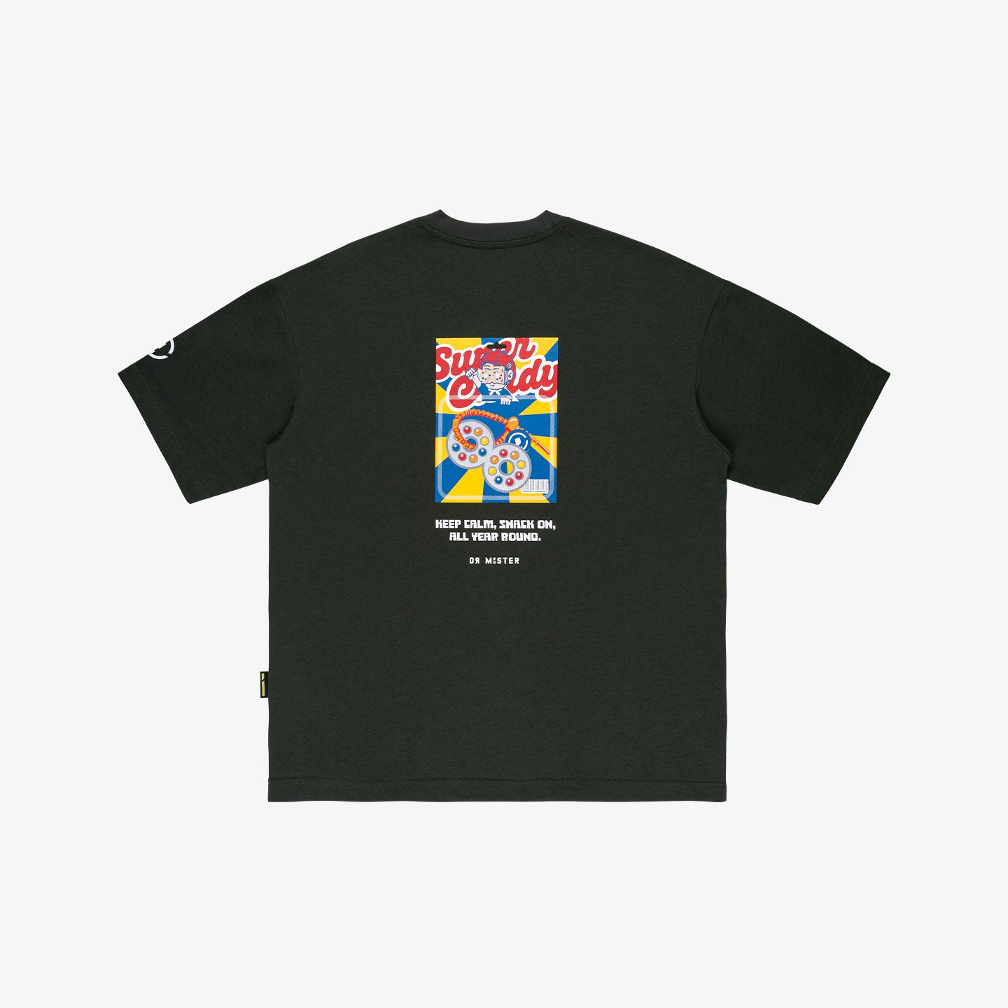 Candy Pack Broad Tee - Olive Green