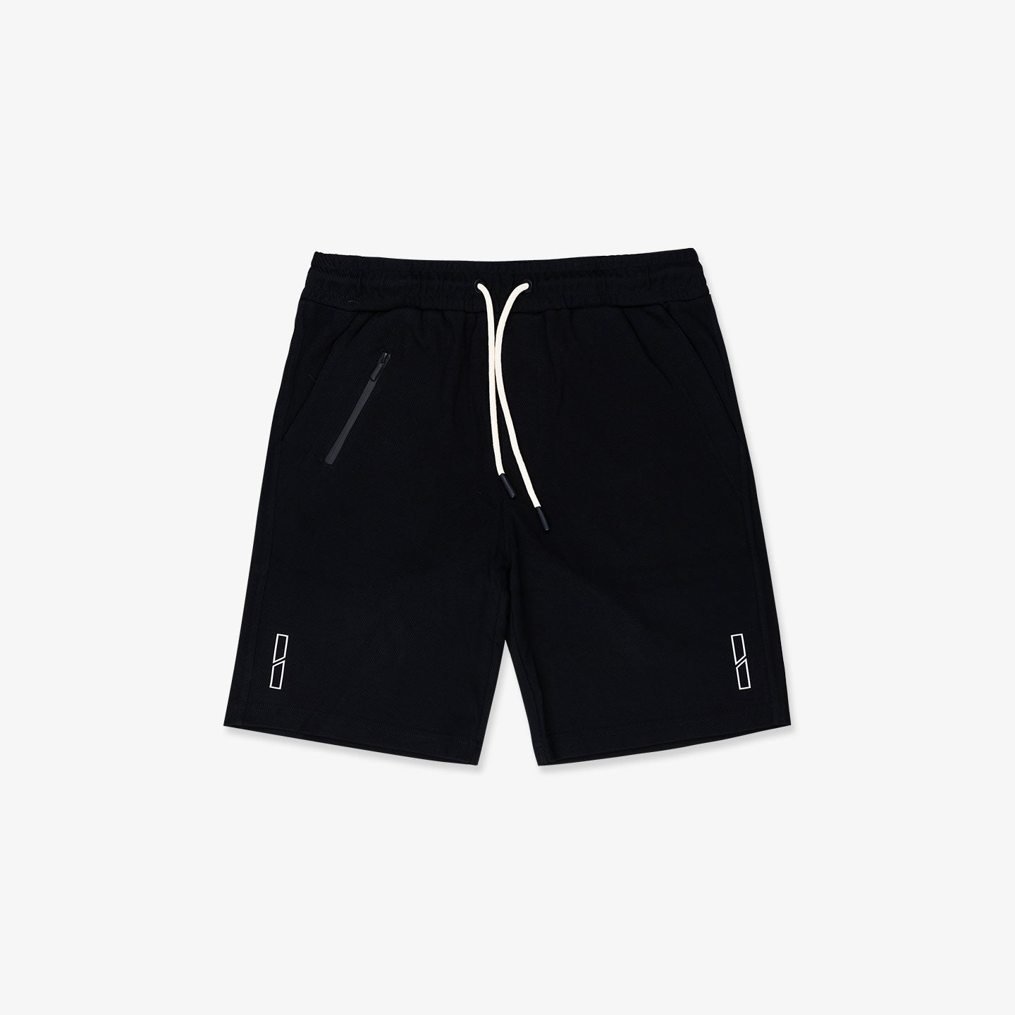 Brand Motif Track Shorts - Black