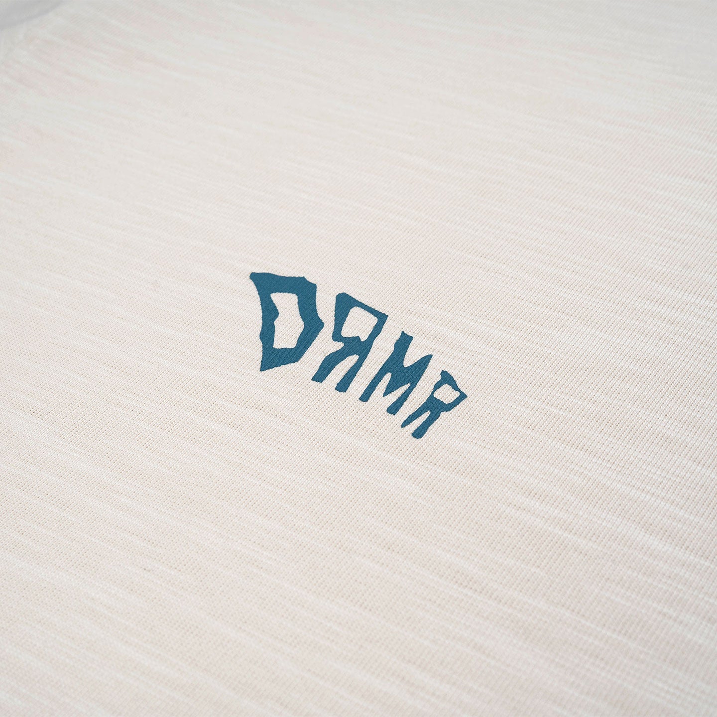 Fish Bone Slub Tee - Beige