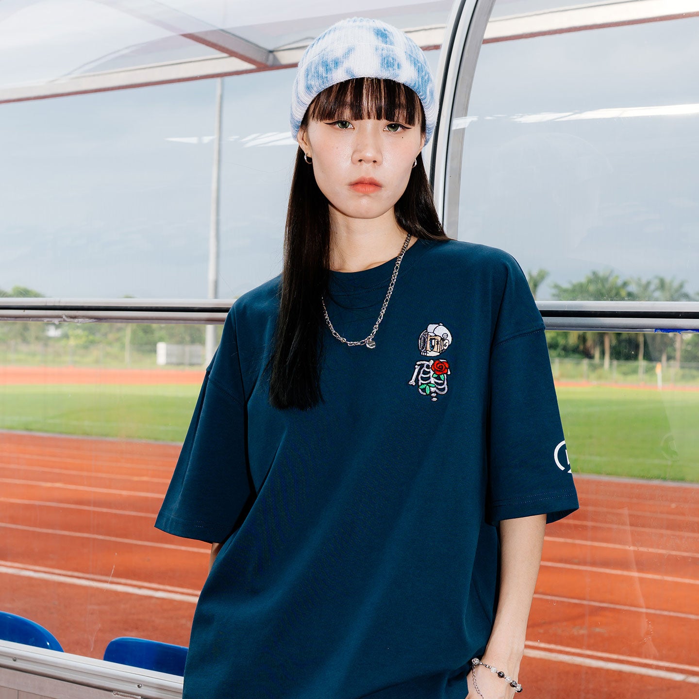 NM Florent Tee - Deep Aqua