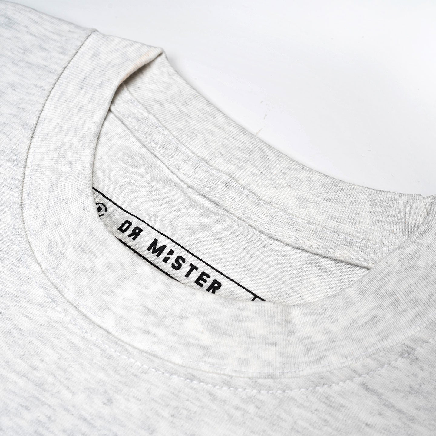 NM Florent Slub Tee - Light Grey