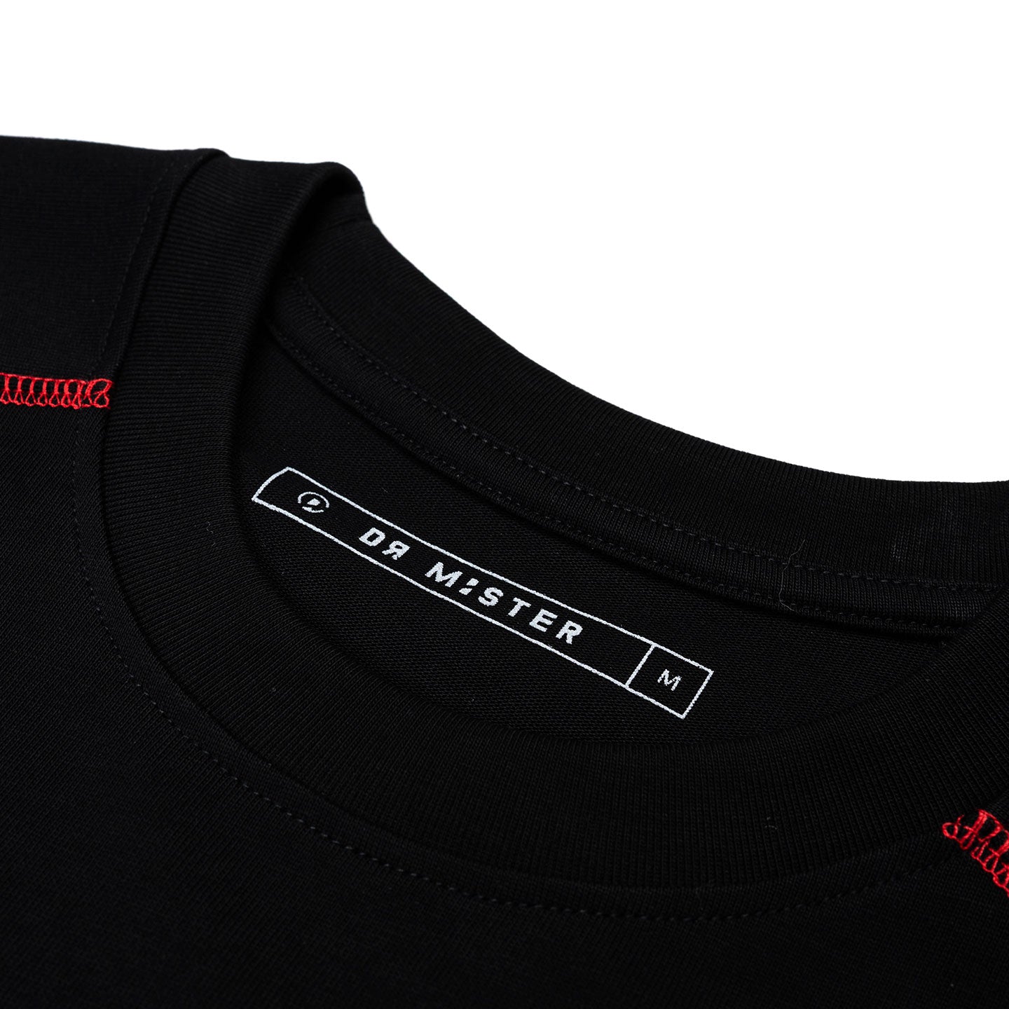 Futur Panelled Tee – Black