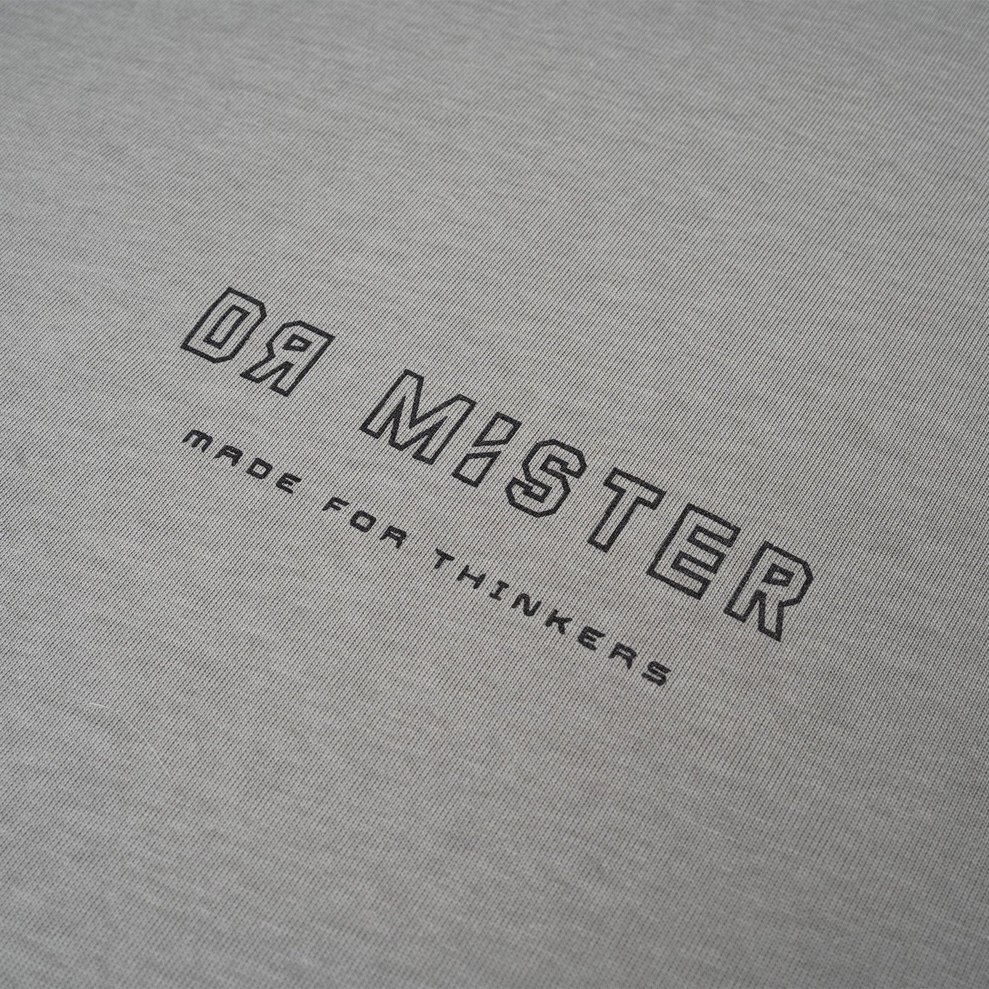 Futur Panelled Tee – Cool Grey