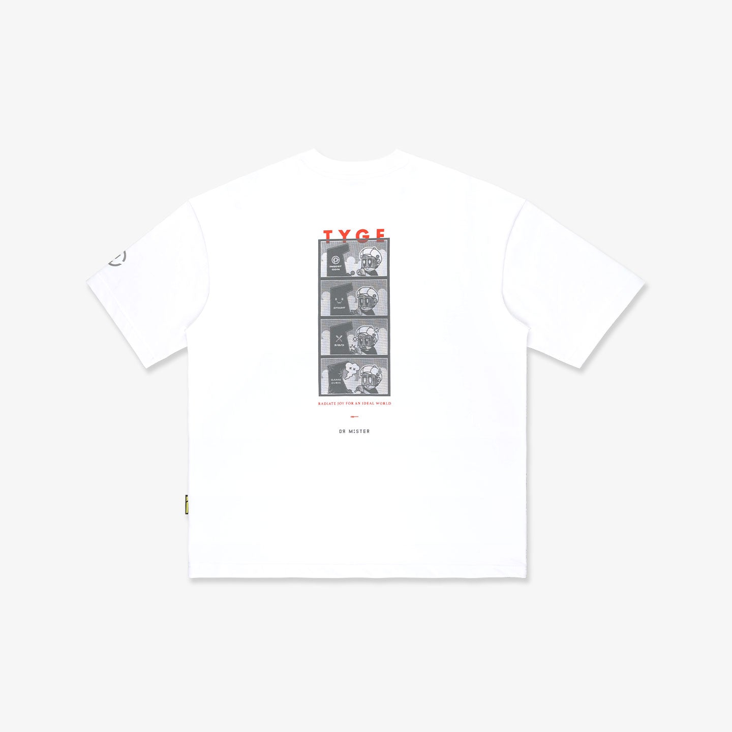 Game Over Broad Tee - White