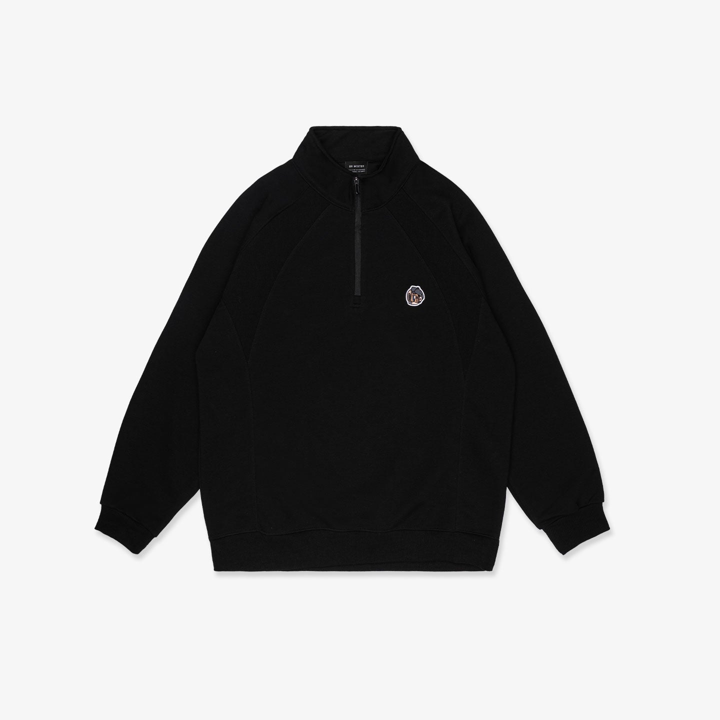HDHF Deux Half Zip Sweatshirt - Black