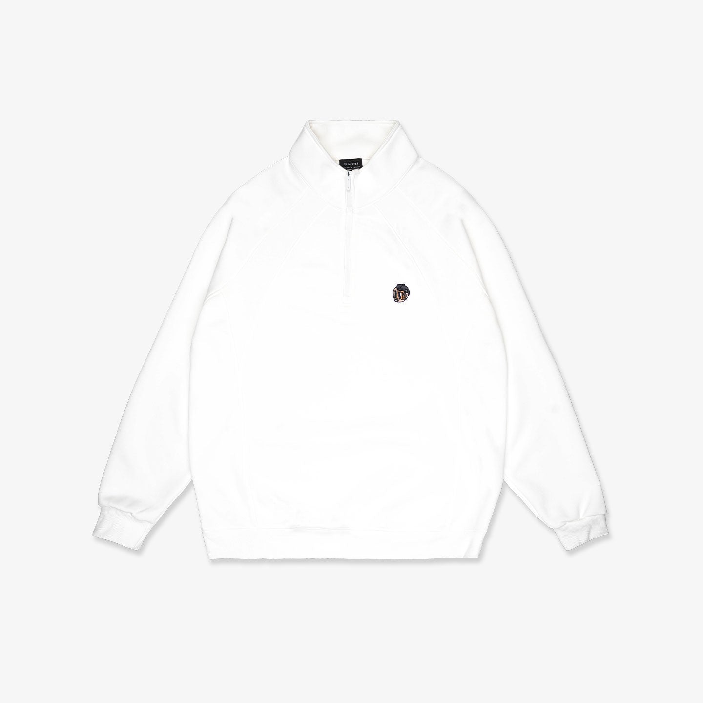 HDHF Deux Half Zip Sweatshirt - White
