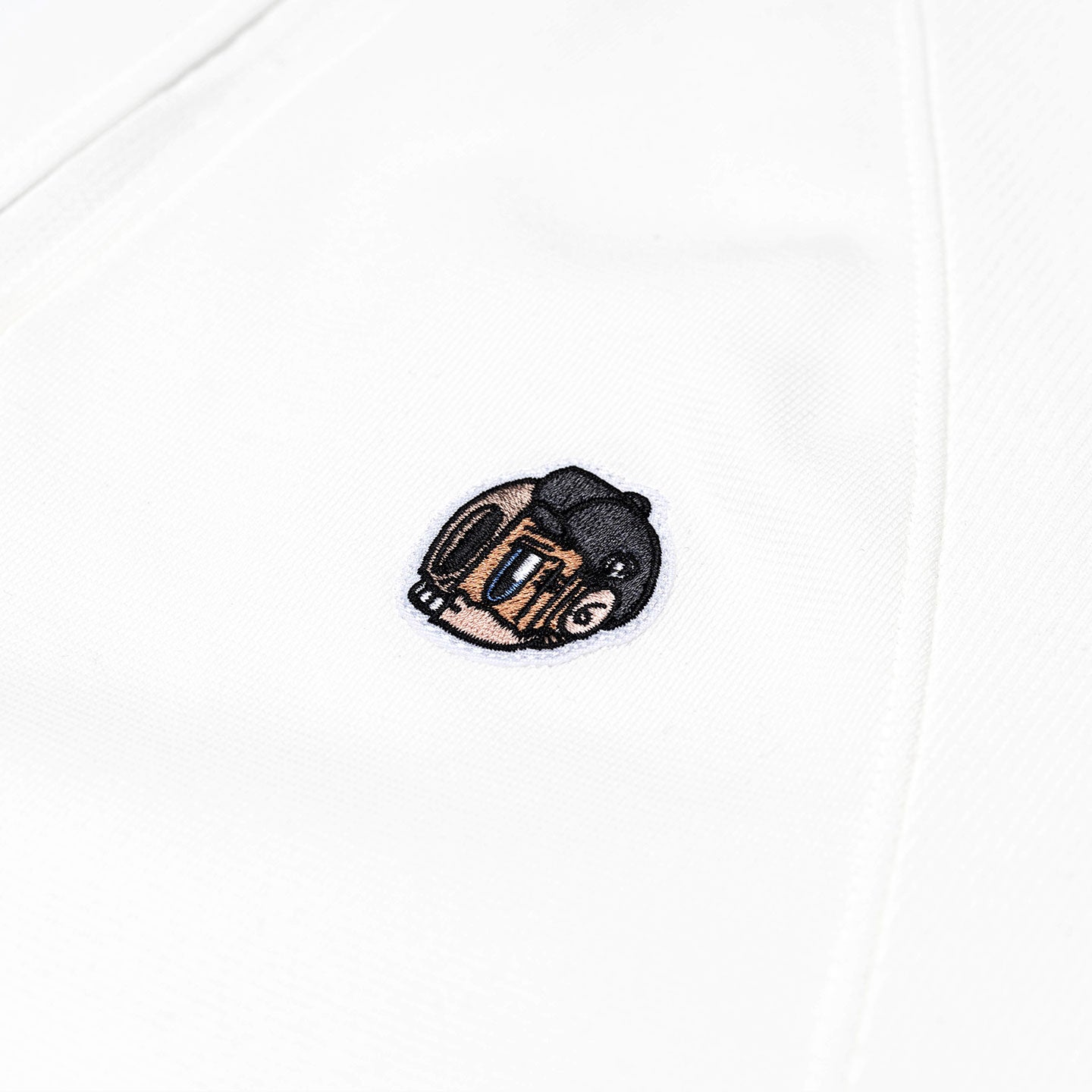 HDHF Deux Half Zip Sweatshirt - White