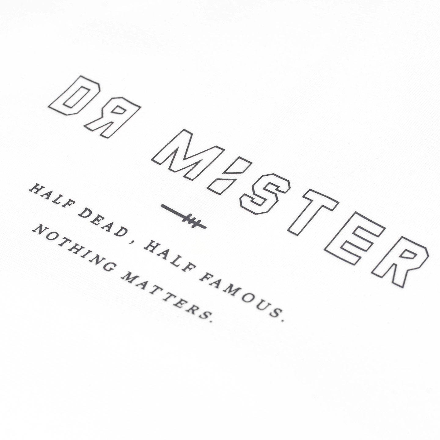 HDHF Deux Half Zip Sweatshirt - White