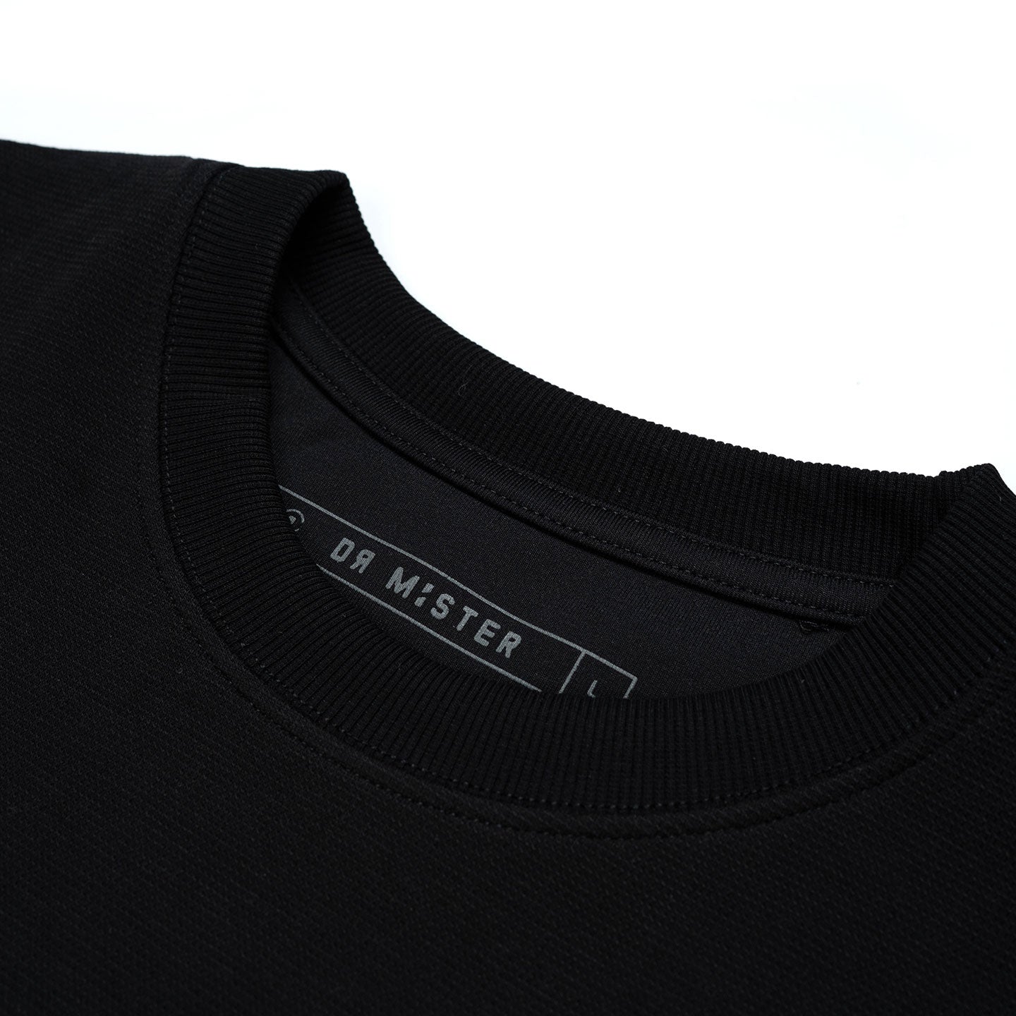 Genesis Grained Tee - Shadow Black