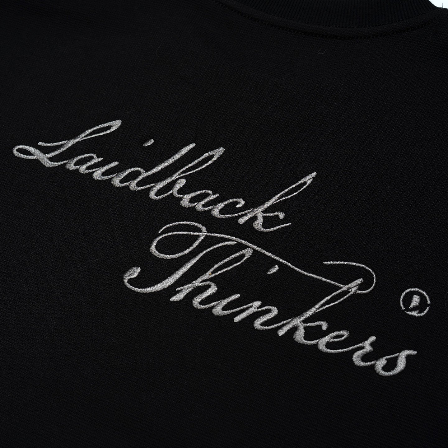 Genesis Grained Tee - Shadow Black