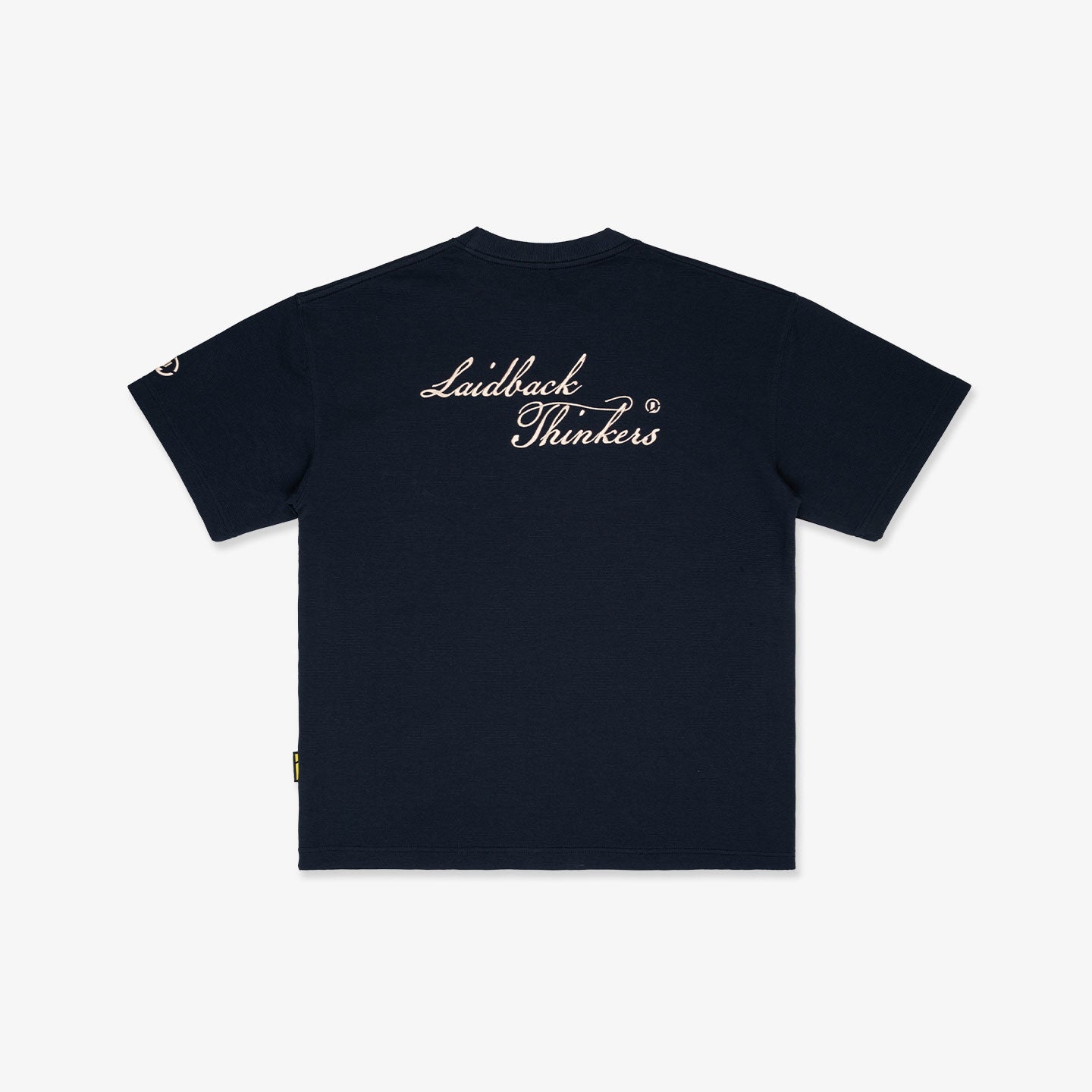 Genesis Grained Tee - Deep Blue