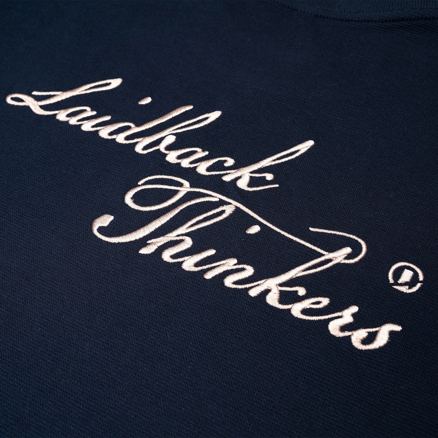 Genesis Grained Tee - Deep Blue