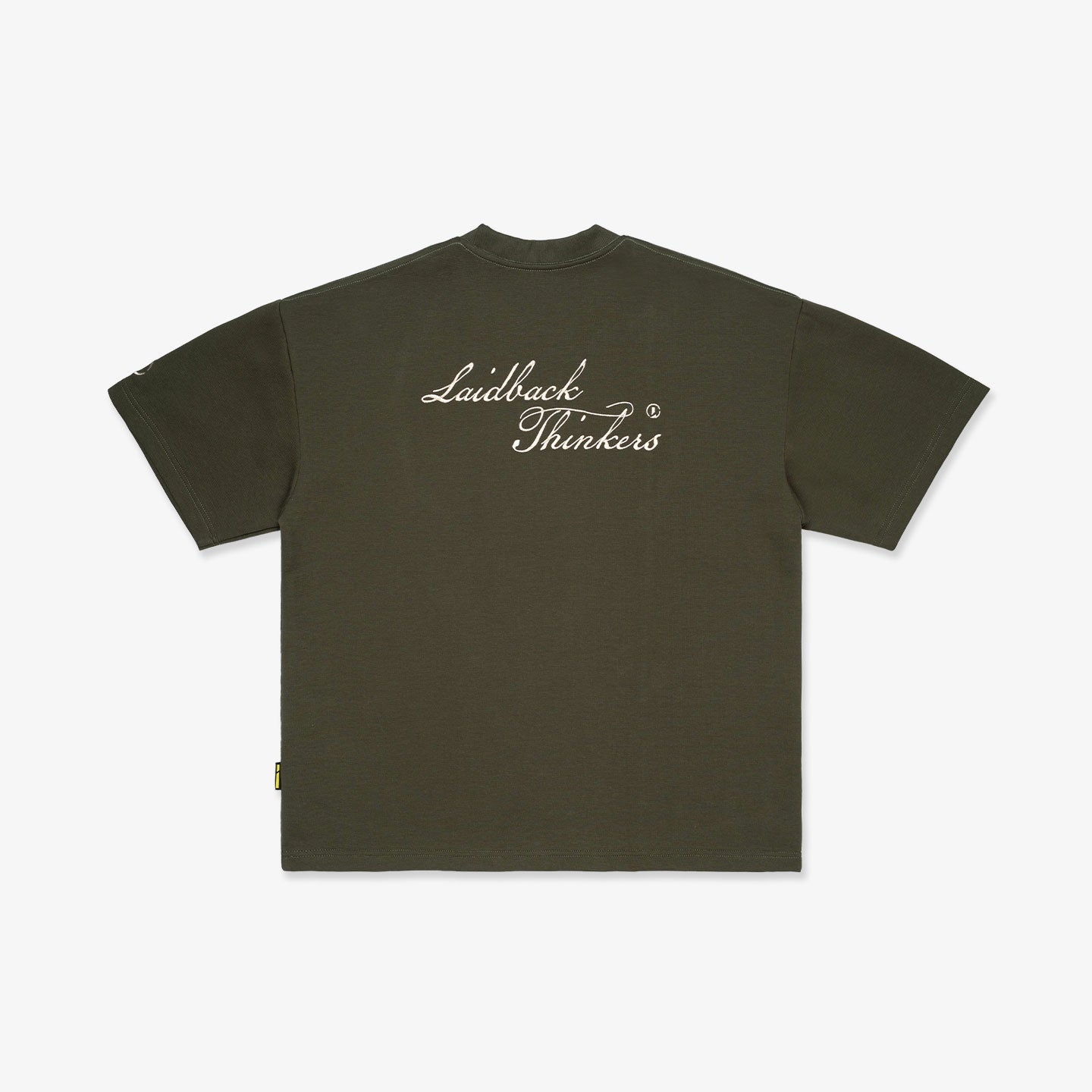 Genesis Grained Tee - Olive Green