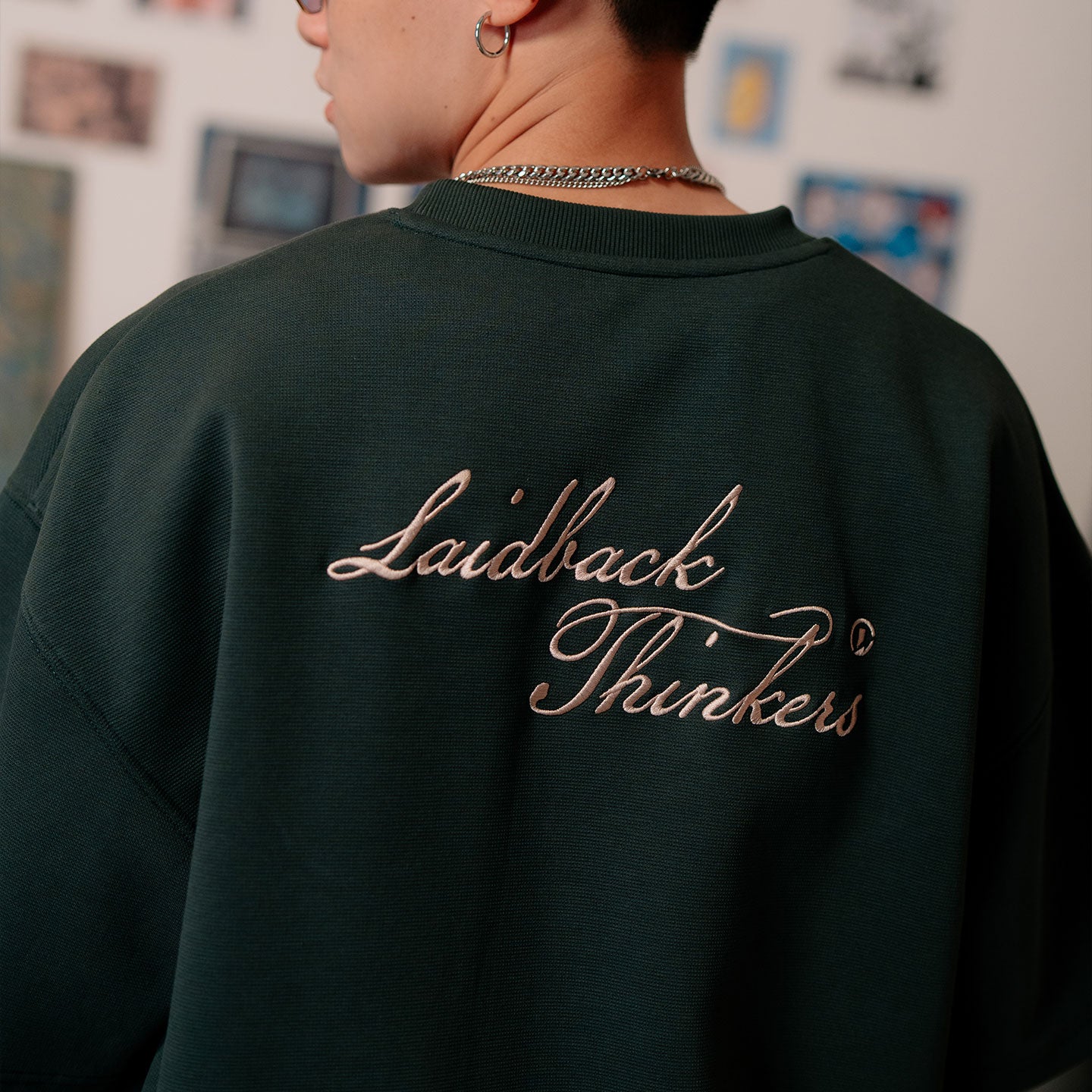 Genesis Grained Tee - Midnight Teal