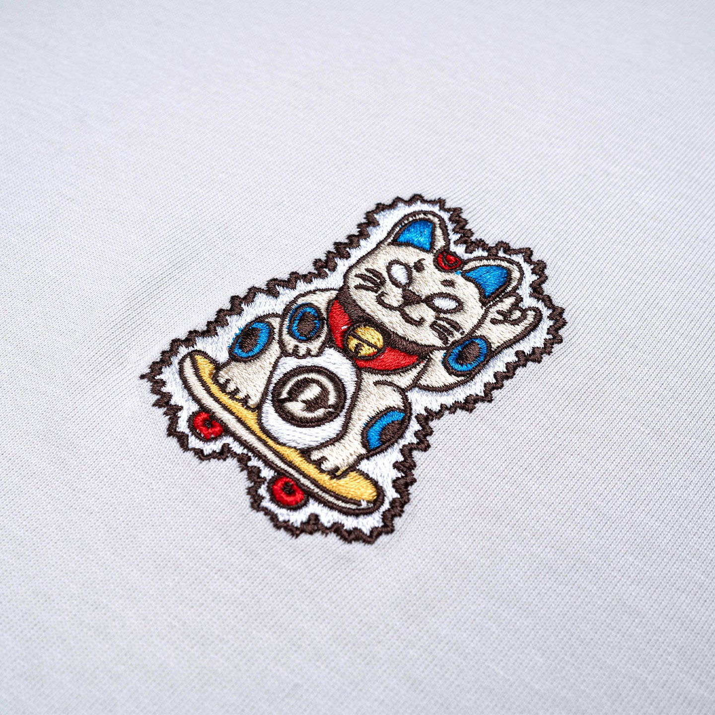 Mini Neko Tee - Ice Grey