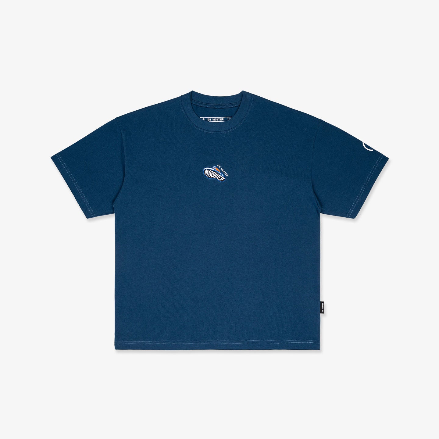 "Rewind" Mischief Tee – Blue