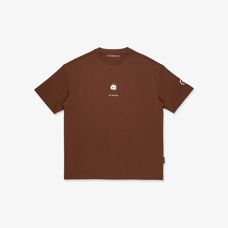 Money Taken Broad Tee - Walnut Brown