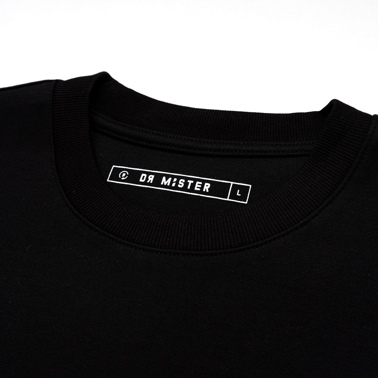 Nothing Matters Heavy Broad Tee - Black