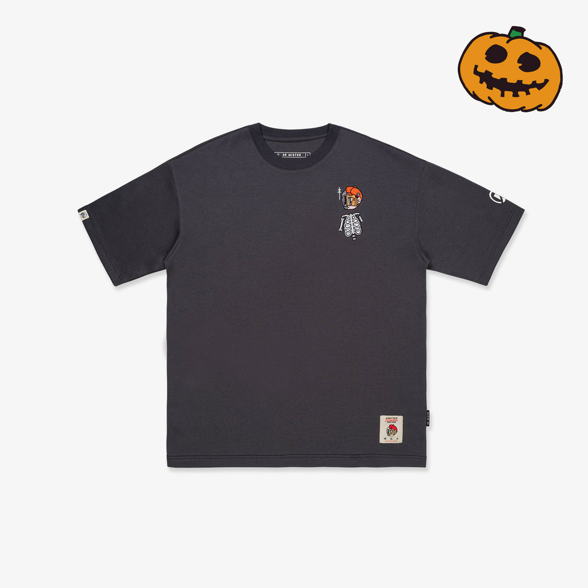 Nothing Matters Heavy Broad Tee - Shadow Grey