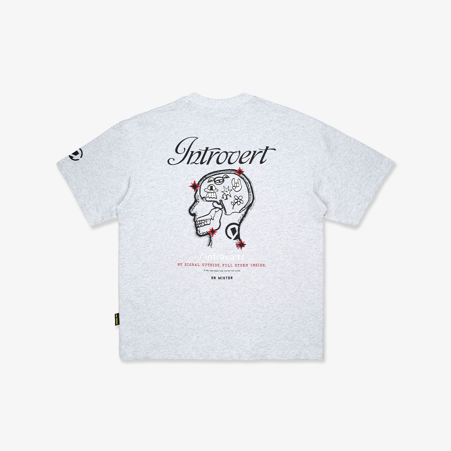 No Signal Tee - Slab Grey