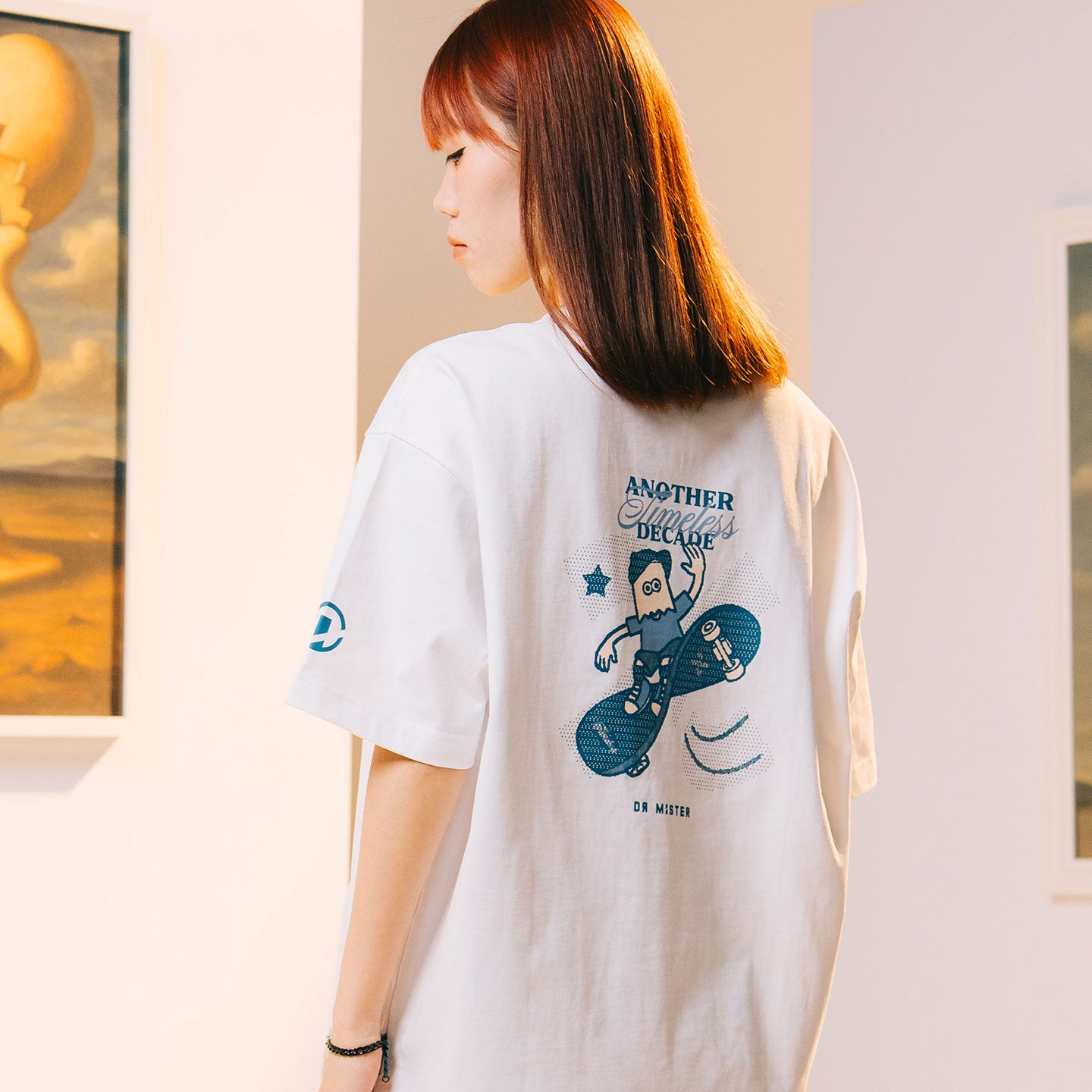 The Ollie Broad Tee (Present) – White
