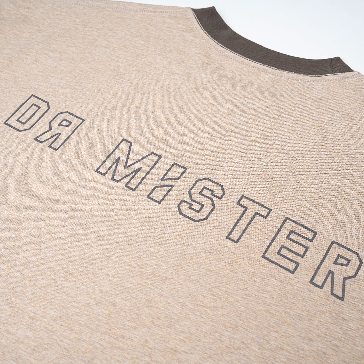 Outline Logo Tee - Melange Beige (Special)