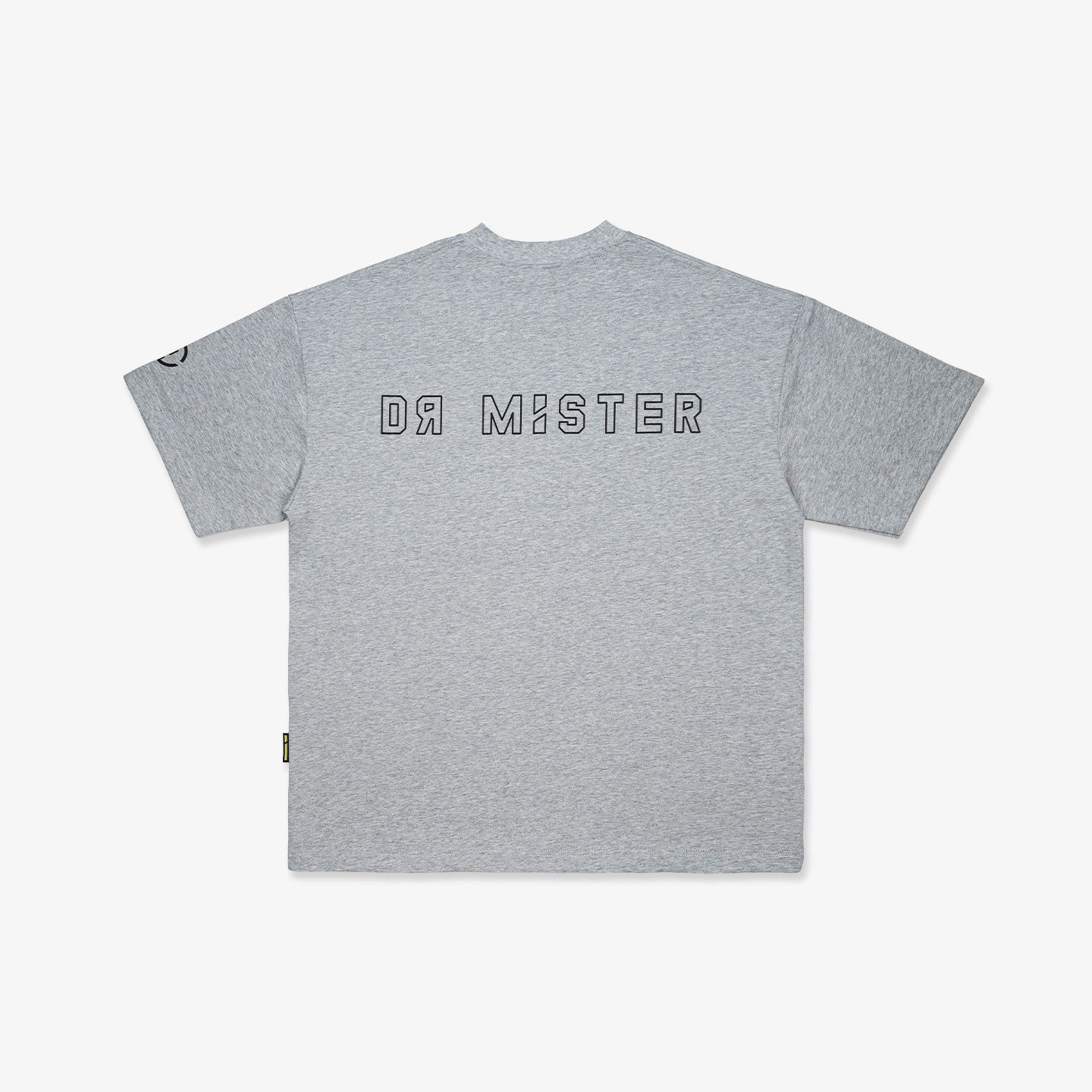 Outline Logo Tee - Melange Grey