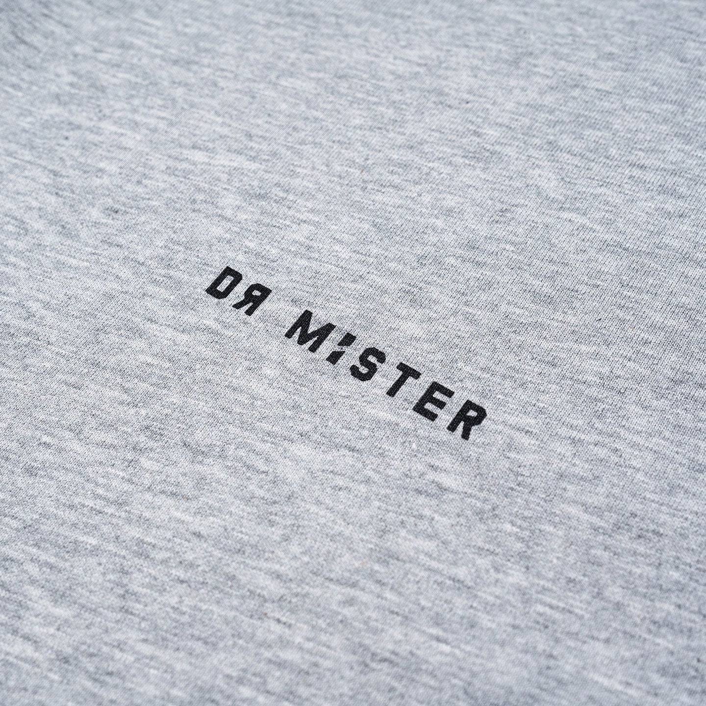 Outline Logo Tee - Melange Grey