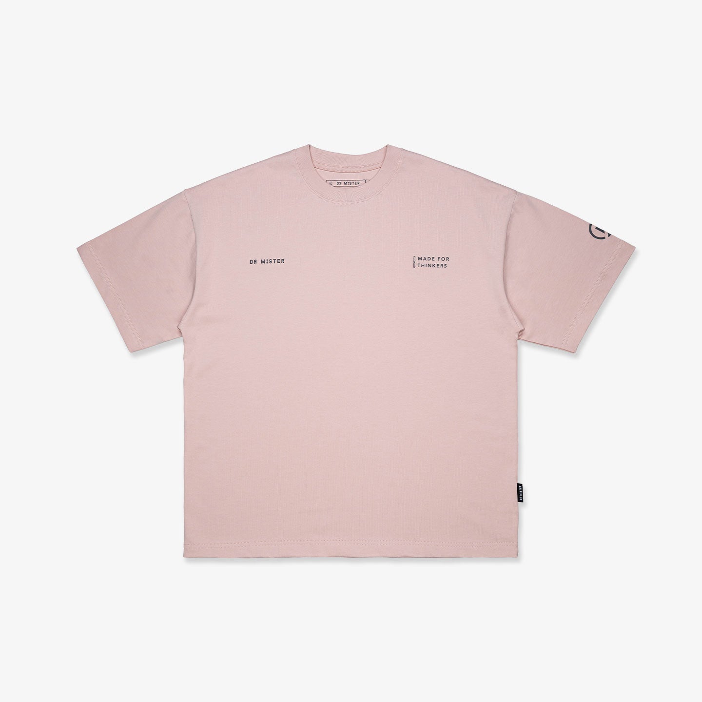 Outline Logo Tee - Faded Pink