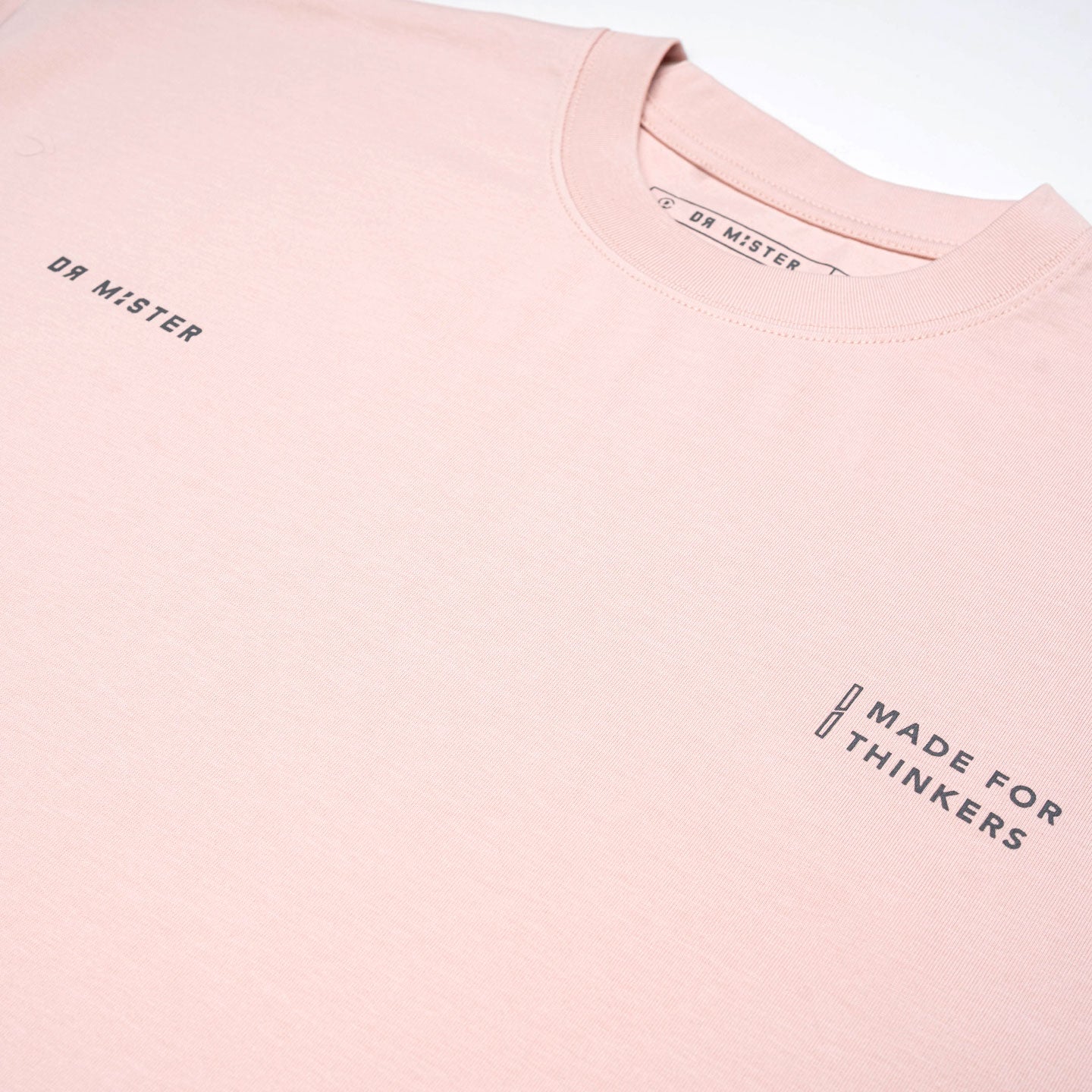 Outline Logo Tee - Faded Pink
