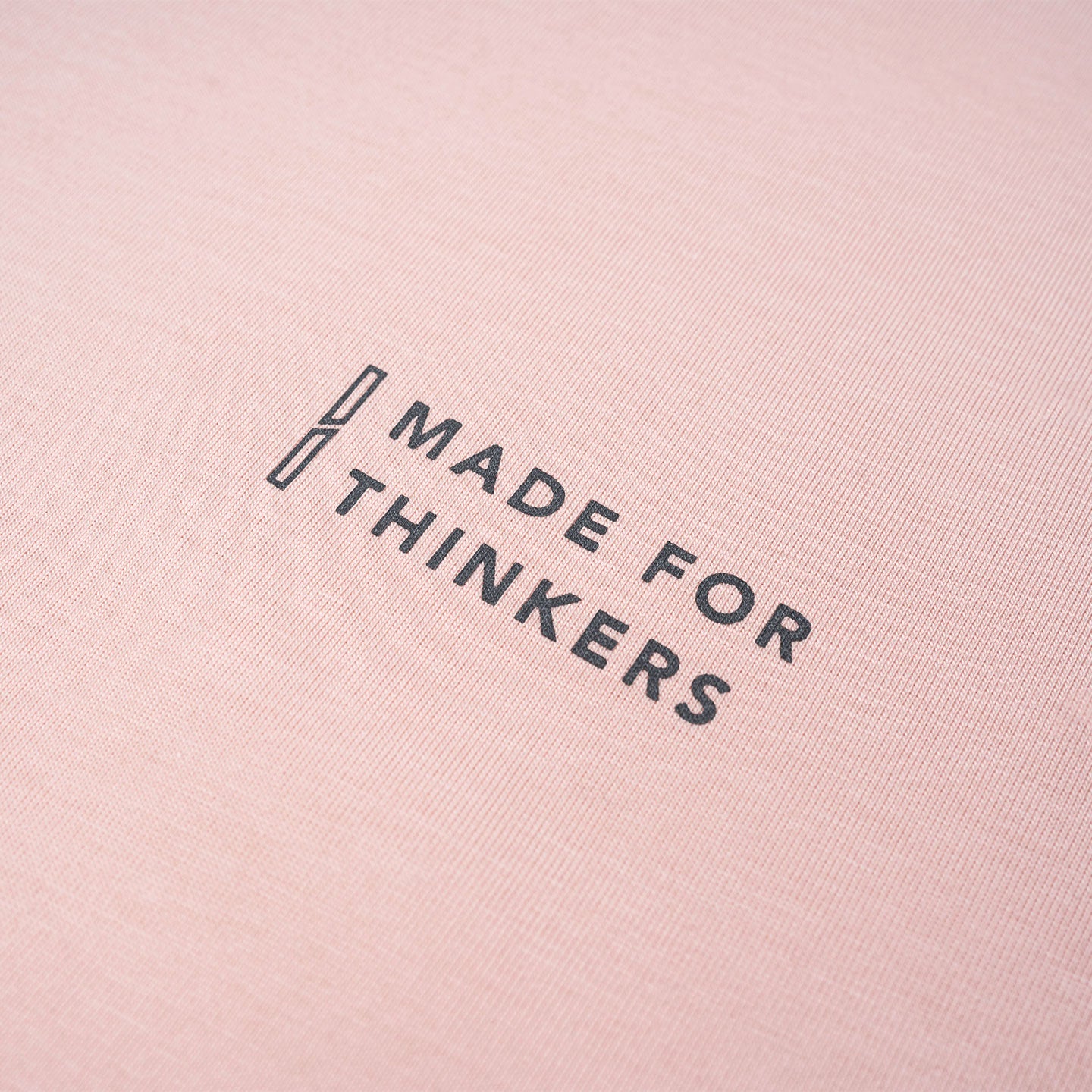 Outline Logo Tee - Faded Pink