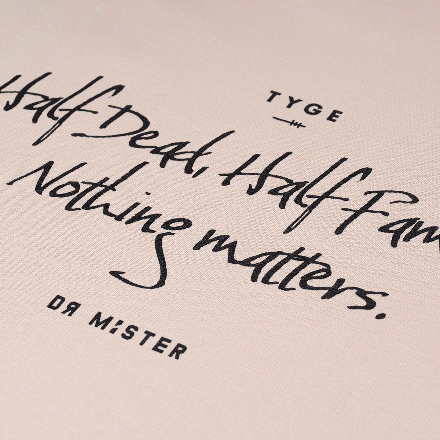 NM Patina Grained Tee - Beige